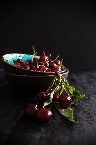 Summer organic fruit concept - Foto, immagini