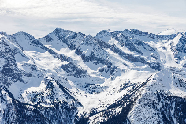 Winter landscape in Alps - Foto, Bild
