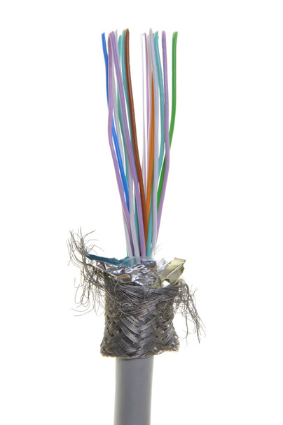 Árnyékolt kábel - Fotó, kép