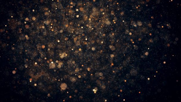 abstrakter Hintergrund mit glühenden Teilchen - Foto, Bild