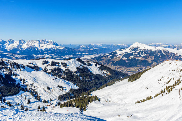 Winter landscape in Alps - Фото, зображення