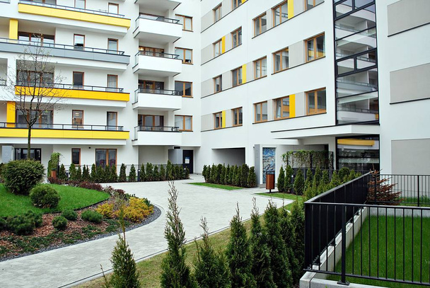 Modern apartment building exteriors - Photo, Image