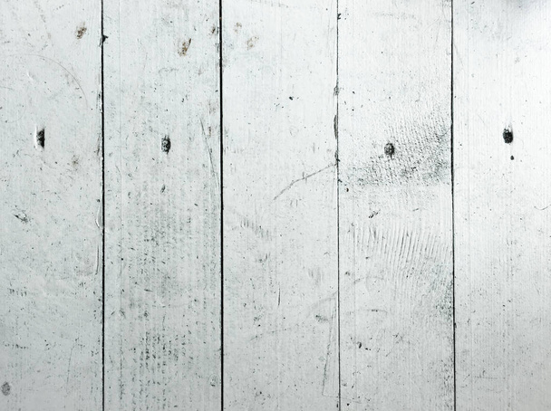 White Organic Wood Texture. Light Wooden Background. Old Washed Wood - Foto, immagini
