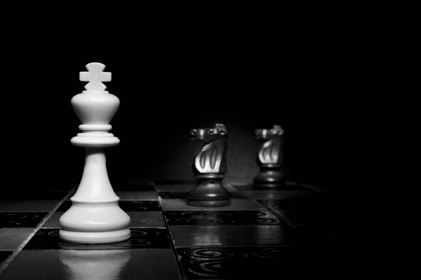 チェス チェス盤で撮影 - 写真・画像