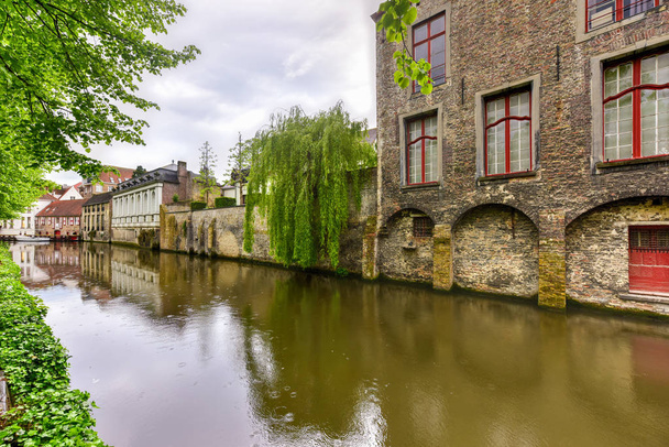 Canals of Bruges, Belgium - Φωτογραφία, εικόνα