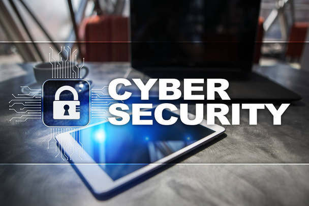 Cyber security, Data protection, information safety. technology business concept - Zdjęcie, obraz