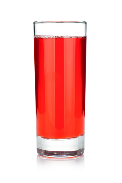 Glass of cherry juice - Фото, зображення