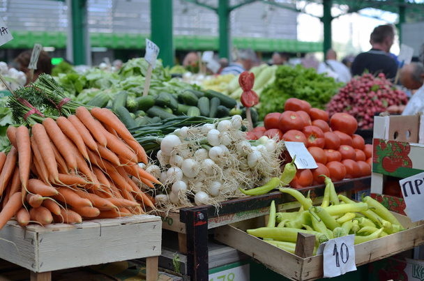 Légumes sur le marché vert
 - Photo, image