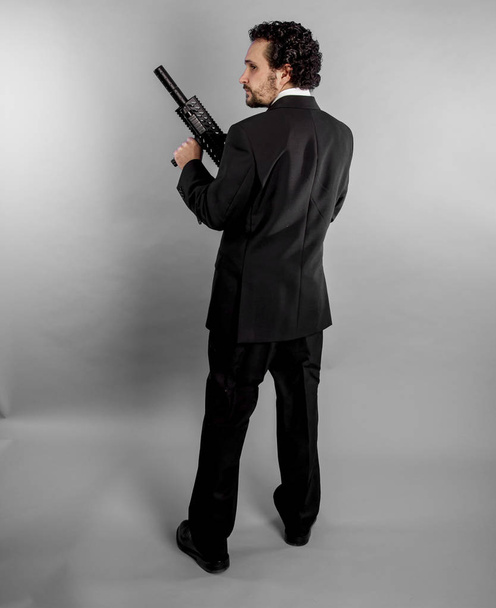 Businessman in black suit  - Valokuva, kuva
