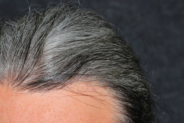 Cheveux gris hommes
 - Photo, image