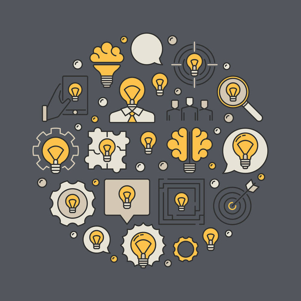 Business idea illustration - Vektor, kép