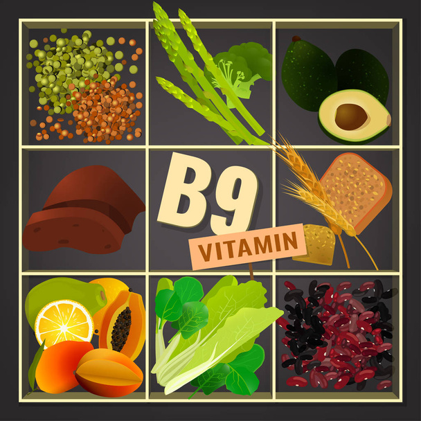 Vitamins Box Image - Vektor, obrázek