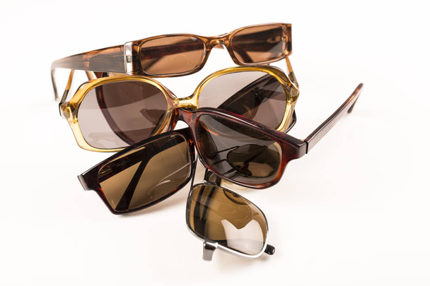 pile of sun glasses - Фото, изображение