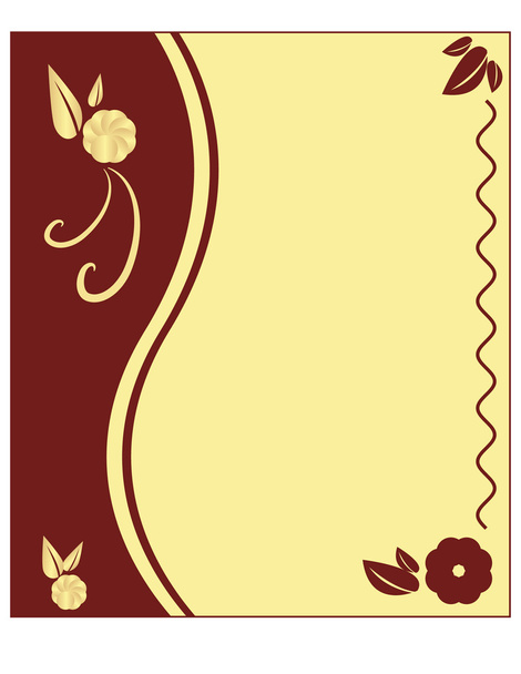 Borgoña y fondo amarillo
 - Vector, Imagen