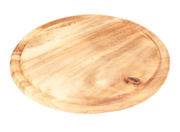Wooden board isolated on white - Fotó, kép