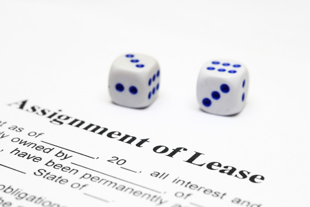 toewijzing van lease-overeenkomst - Foto, afbeelding