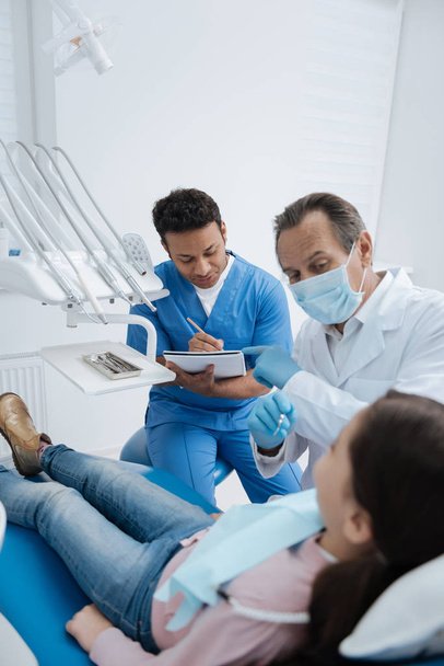Vertical photo of stomatologist cabinet - Foto, imagen