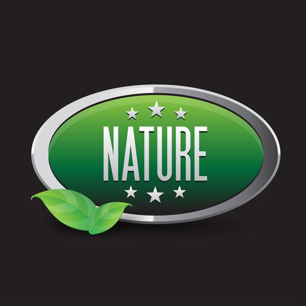 Bouton vert nature vert
 - Vecteur, image