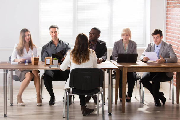 Group Of Diverse Businesspeople In A Meeting At Office - Photo, image