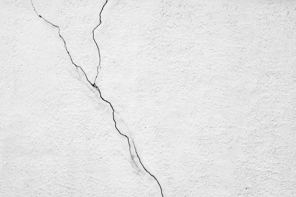 Parede de concreto velho rachado
  - Foto, Imagem