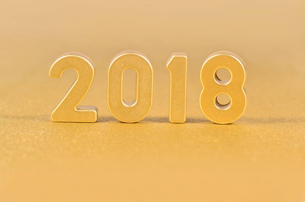 bir altın 2018 yıl altın rakamlar - Fotoğraf, Görsel