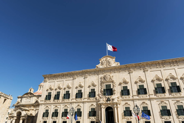 Το Auberge de Castille στη Βαλέτα, Μάλτα - Φωτογραφία, εικόνα