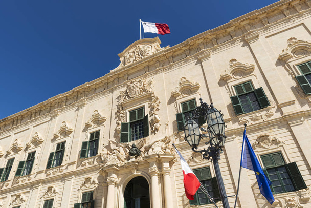 Το Auberge de Castille στη Βαλέτα, Μάλτα - Φωτογραφία, εικόνα