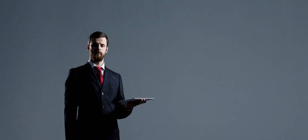 businessman in black suit - Foto, immagini