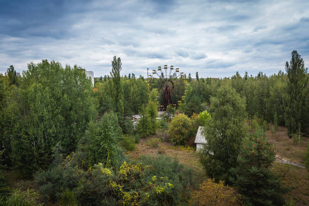 Vergnügungspark Pripyat - Foto, Bild