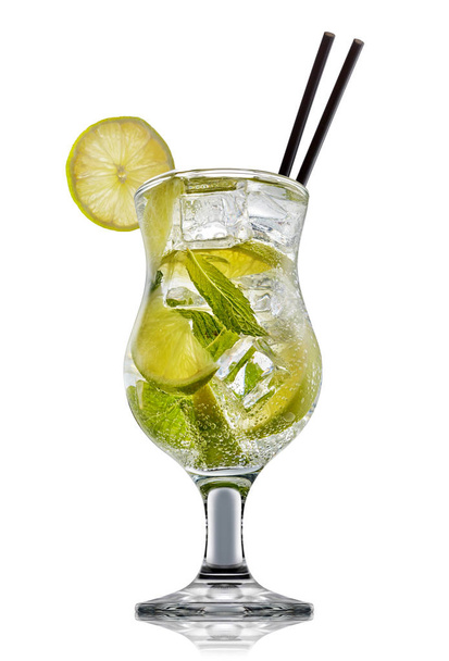 alcohol cocktail isolated on white background - Photo, Image