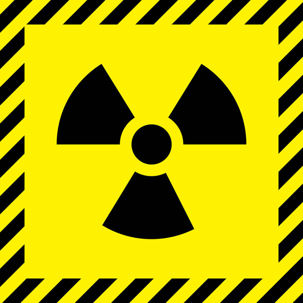 Radioaktiivisen merkin kuva
 - Vektori, kuva