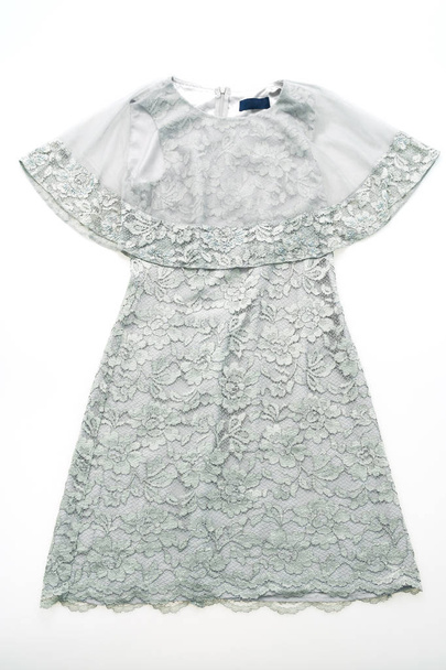 witte jurk voor kleding - Foto, afbeelding