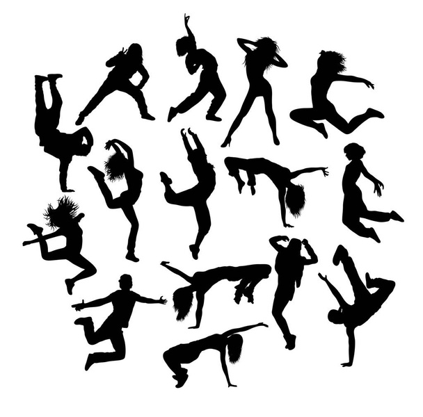 Cool Breakdance et expression du hip-hop
 - Vecteur, image