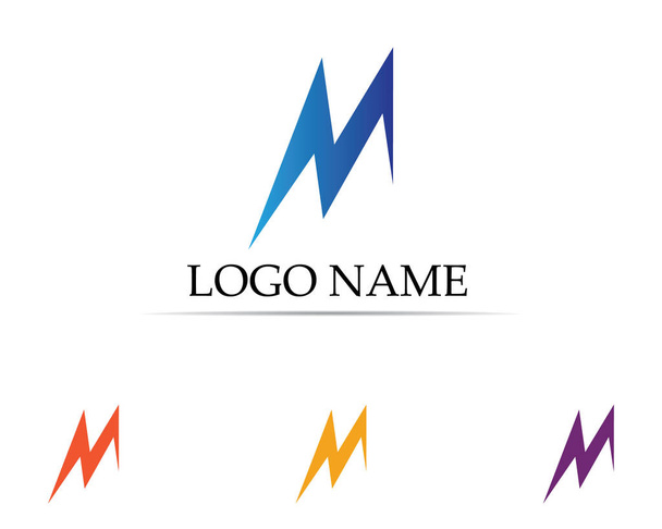 Ícones do vetor da letra M tais logotipos - Vetor, Imagem