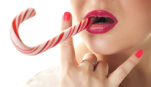 candy lips - Фото, изображение