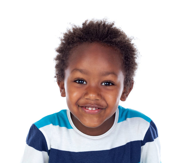 Criança afroamericana adorável
 - Foto, Imagem