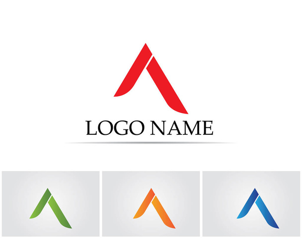 Ein Buchstabe Logo Geschäftsvorlage Vektor-Symbol - Vektor, Bild