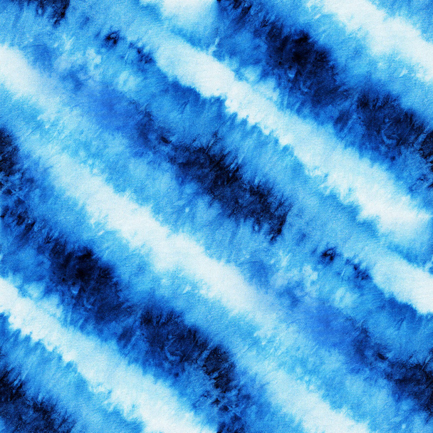 Naadloze tie-dye patroon van indigo kleur  - Foto, afbeelding