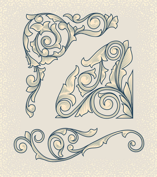 seamless decorative pattern - Вектор,изображение