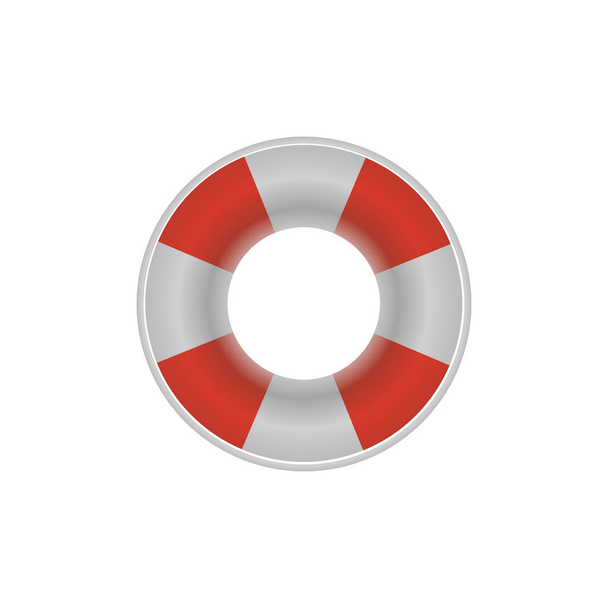 Lifebuoy lifebelt icon. Vector illustration - Vektor, Bild