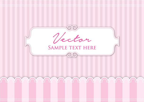 Pink lines background - Vector, Image