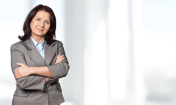 Portrait of a senior businesswoman  - Fotoğraf, Görsel
