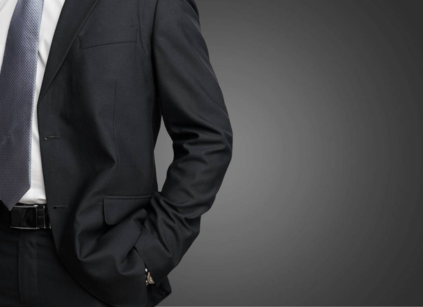 businessman with arms in pockets - Photo, Image