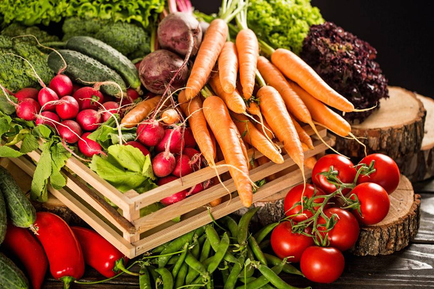 different vegetables composition - Fotó, kép