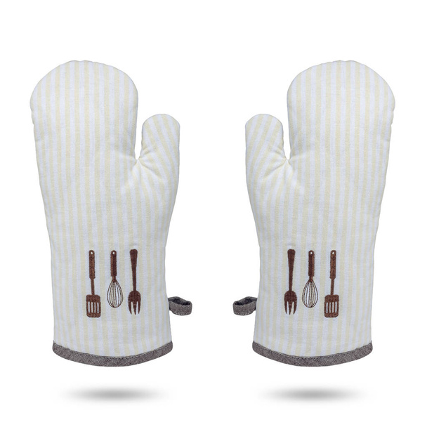 nieuwe handschoenen voor magnetron - Foto, afbeelding