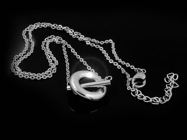 Женское ожерелье - один цвет фона
 - Фото, изображение