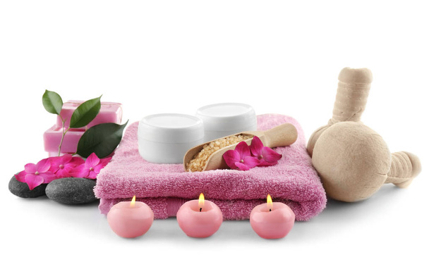 Composition with spa cosmetic  - Foto, Bild