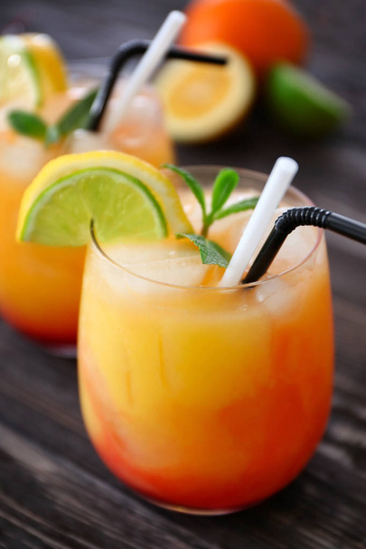 Tequila Sunrise cocktail - Foto, Bild