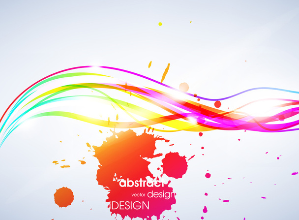 Abstract vector shining background - Vector, Image