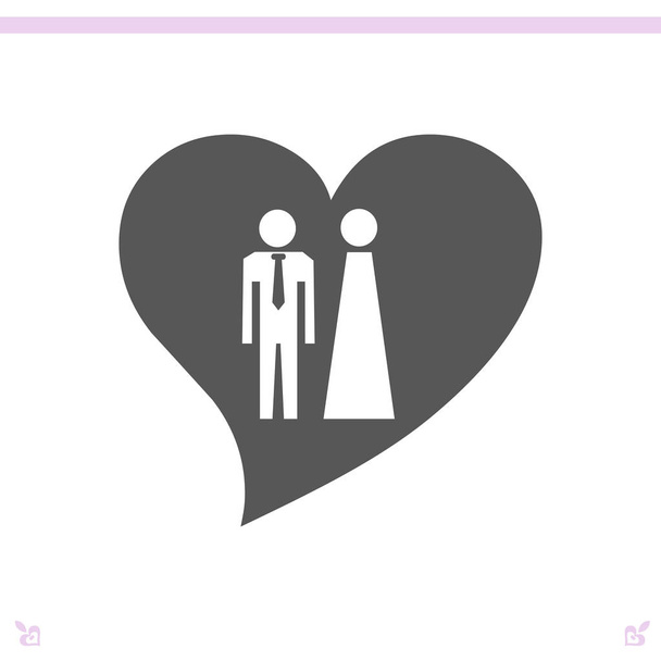 Man en vrouw illustratie - Vector, afbeelding